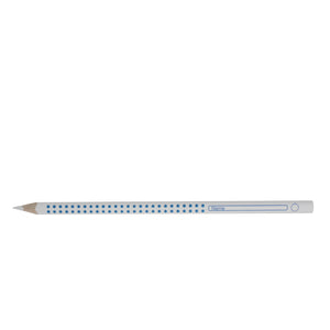 White coloured grip pencil