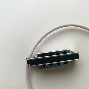 Mini harmonica necklace